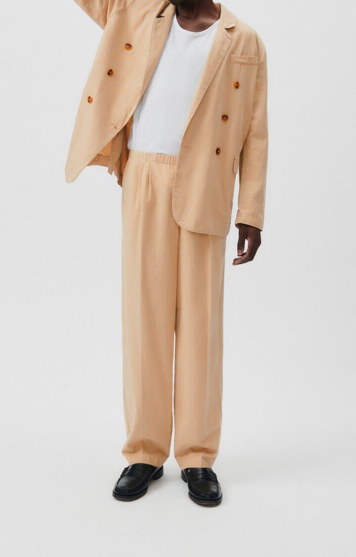 American Vintage Pantalon Homme Vaystreet - PORRIDGE Beige - E23