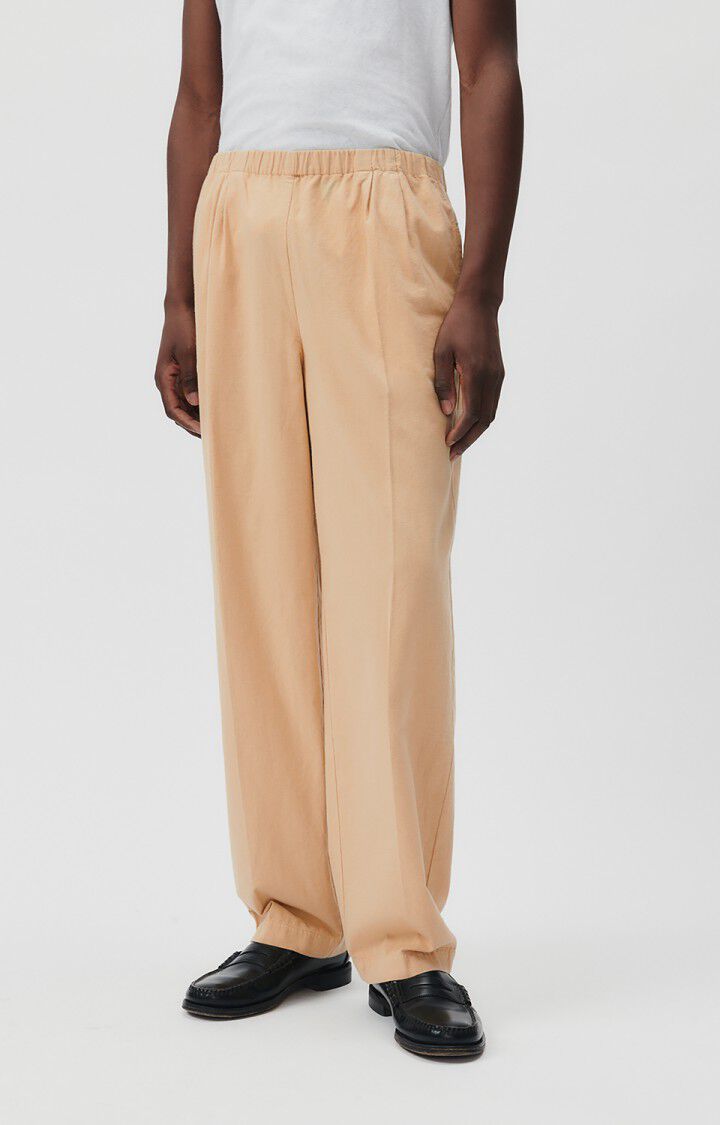 american vintage Pantalon homme Vaystreet - PORRIDGE Beige - E23