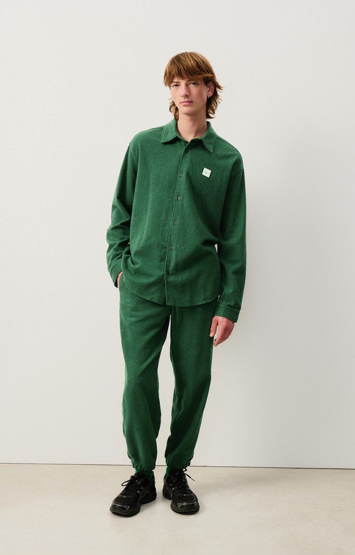 American Vintage Pantalon Homme Vylow - HOUX Vert - H24