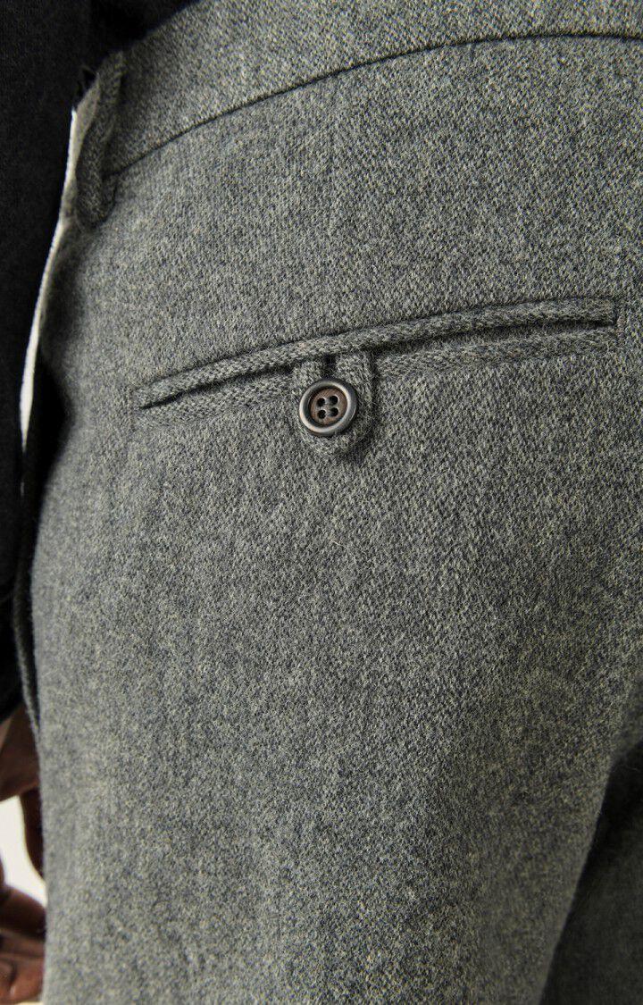 American Vintage Pantalon Homme Weftown - GRIS CHINE Gris - E23