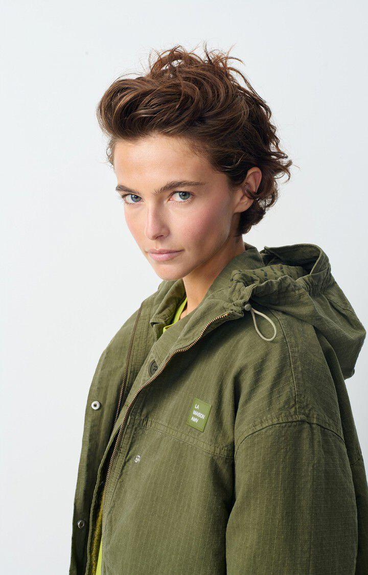 American Vintage Parka Femme Rygybay - KAKI 58 Manches Longues Vert - H24