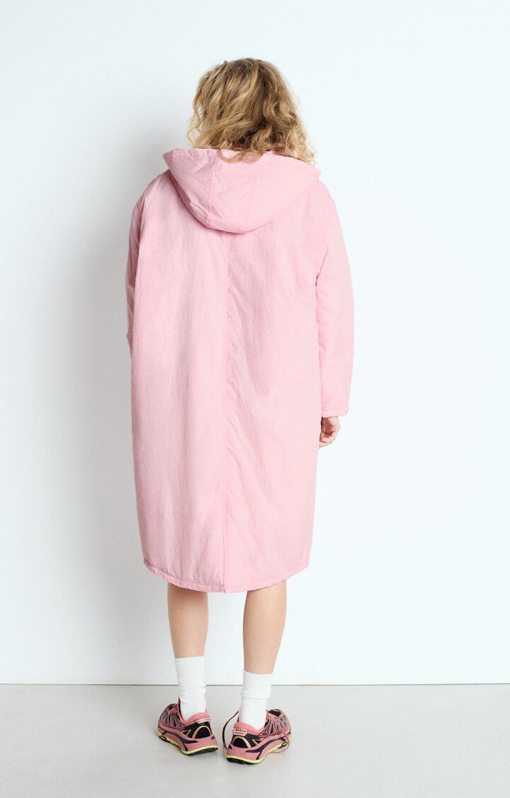 American Vintage Parka Femme Zotcity - BABY PINK 57 Manches Longues Rose - E25