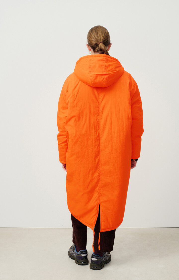 American Vintage Parka Femme Zotcity - FEU FLUO 57 Manches Longues Orange - H24