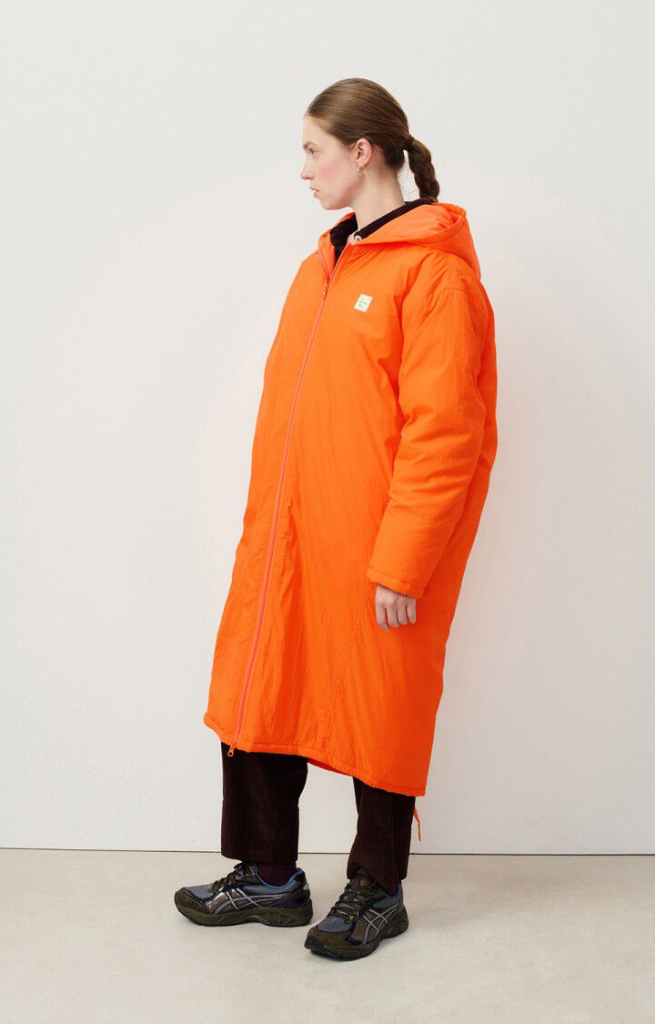 American Vintage Parka Femme Zotcity - FEU FLUO 57 Manches Longues Orange - H24