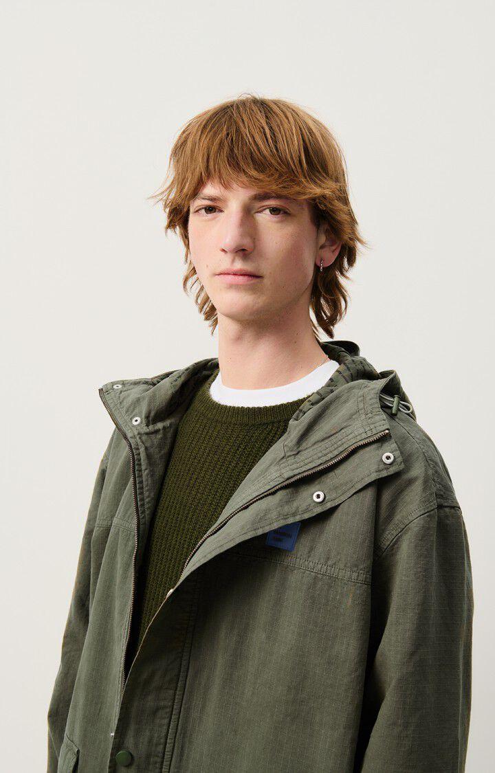 American Vintage Parka Homme Rygybay - THYM 62 Manches Longues Vert - E25