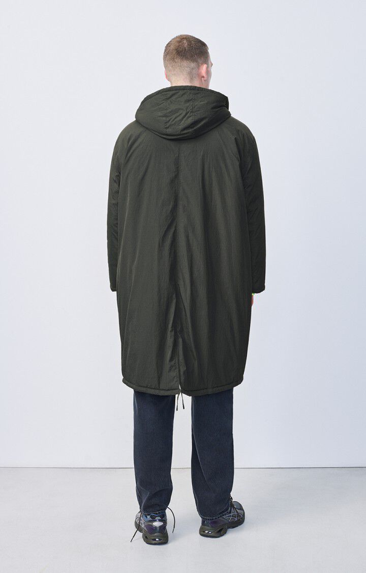 American Vintage Parka Homme Zotcity - CARBONE 58 Manches Longues Noir - E25