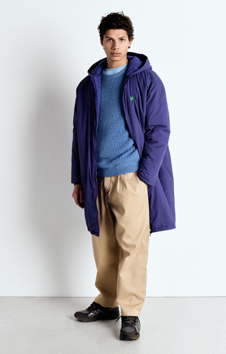 american vintage Parka homme Zotcity - VIOLET 58 Manches longues Violet - E25