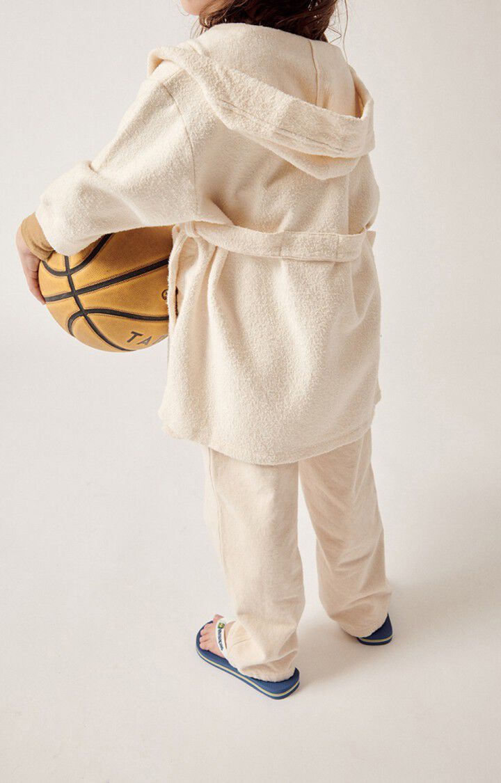 American Vintage Peignoir Enfant Bobypark - ECRU 40 Manches Longues Beige - E24