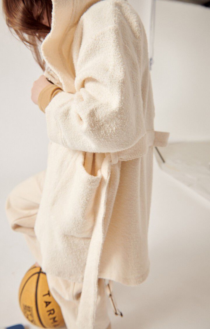 American Vintage Peignoir Enfant Bobypark - ECRU 40 Manches Longues Beige - E24