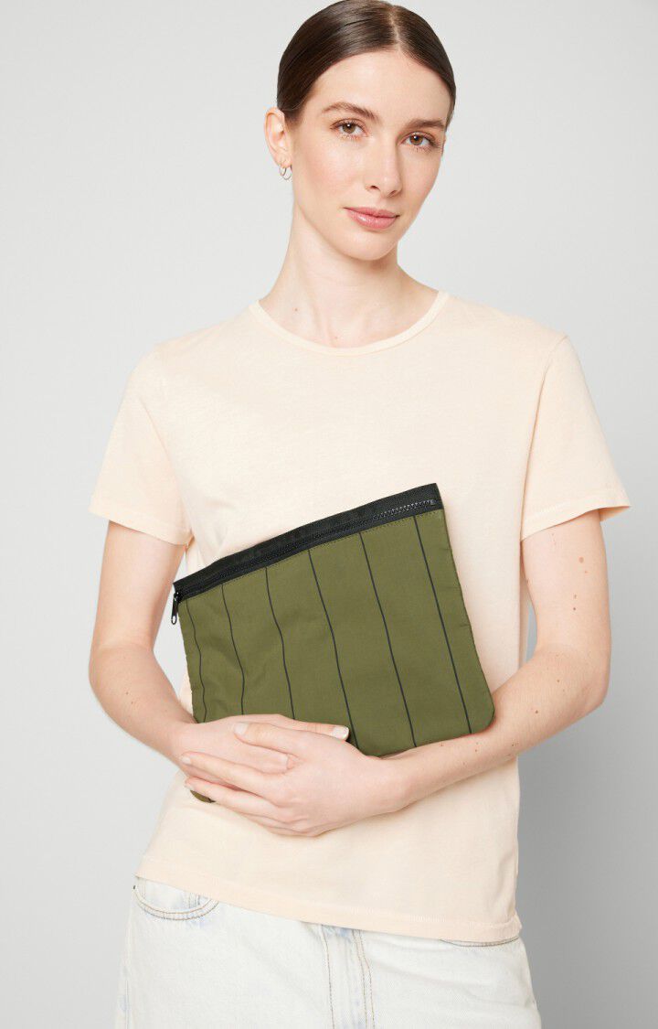 American Vintage Pochette Elvin - SERPENT FUNAMBULE Vert - H15