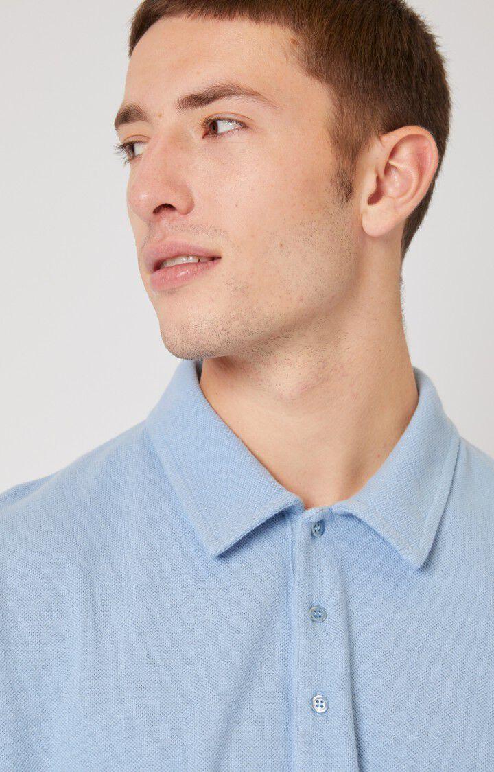 American Vintage Polo Mixte Kaoukat - OCEANIE Manches Courtes Bleu - E21