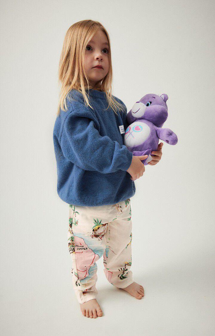 American Vintage Pull Enfant Dylbay - MARIN 30 Manches Longues Bleu - E24