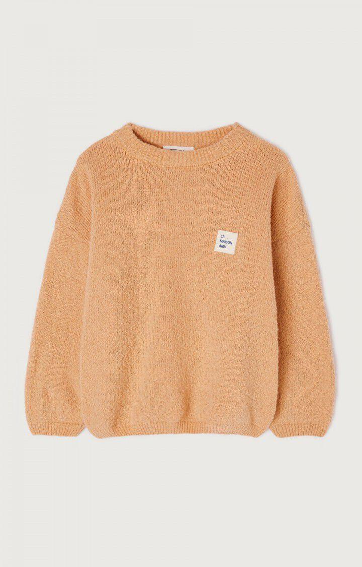 American Vintage Pull Enfant Dylbay - NOISETTE 30 Manches Longues Marron - E24