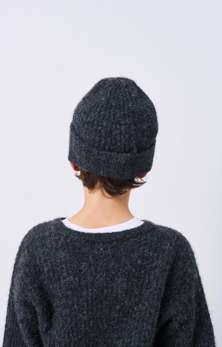 American Vintage Pull Enfant East - ANTHRACITE CHINE 30 Manches Longues Gris - E25