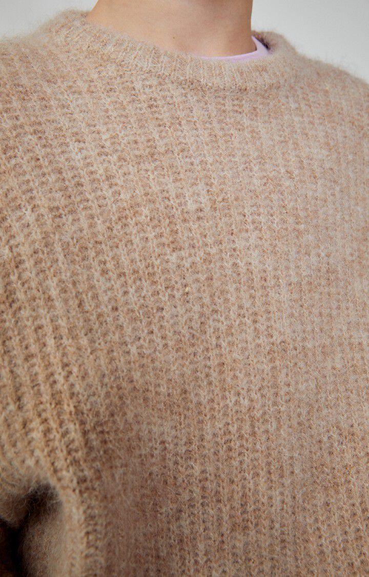 American Vintage Pull Enfant East - BEIGE CHINE 30 Manches Longues Beige - H23