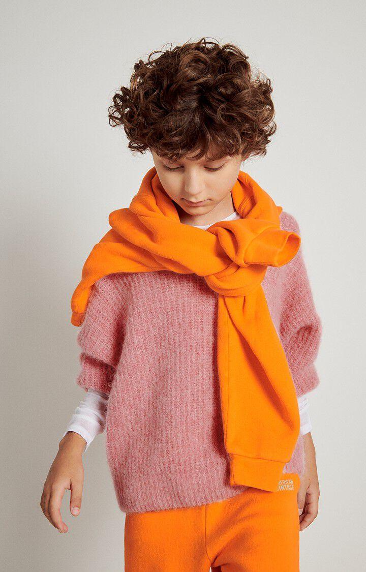 American Vintage Pull Enfant East - ORCHIDEE CHINE 30 Manches Longues Rose - H24