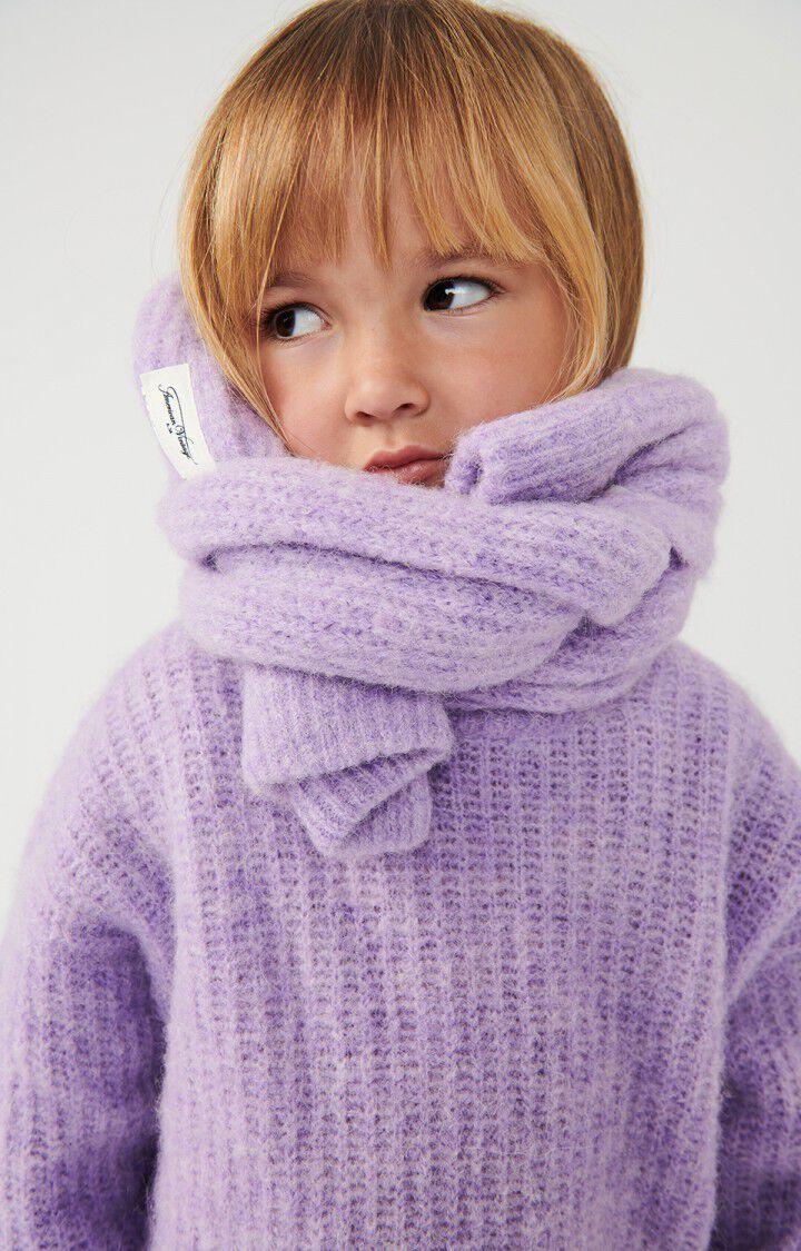 American Vintage Pull Enfant East - PARME CHINE 30 Manches Longues Violet - E25