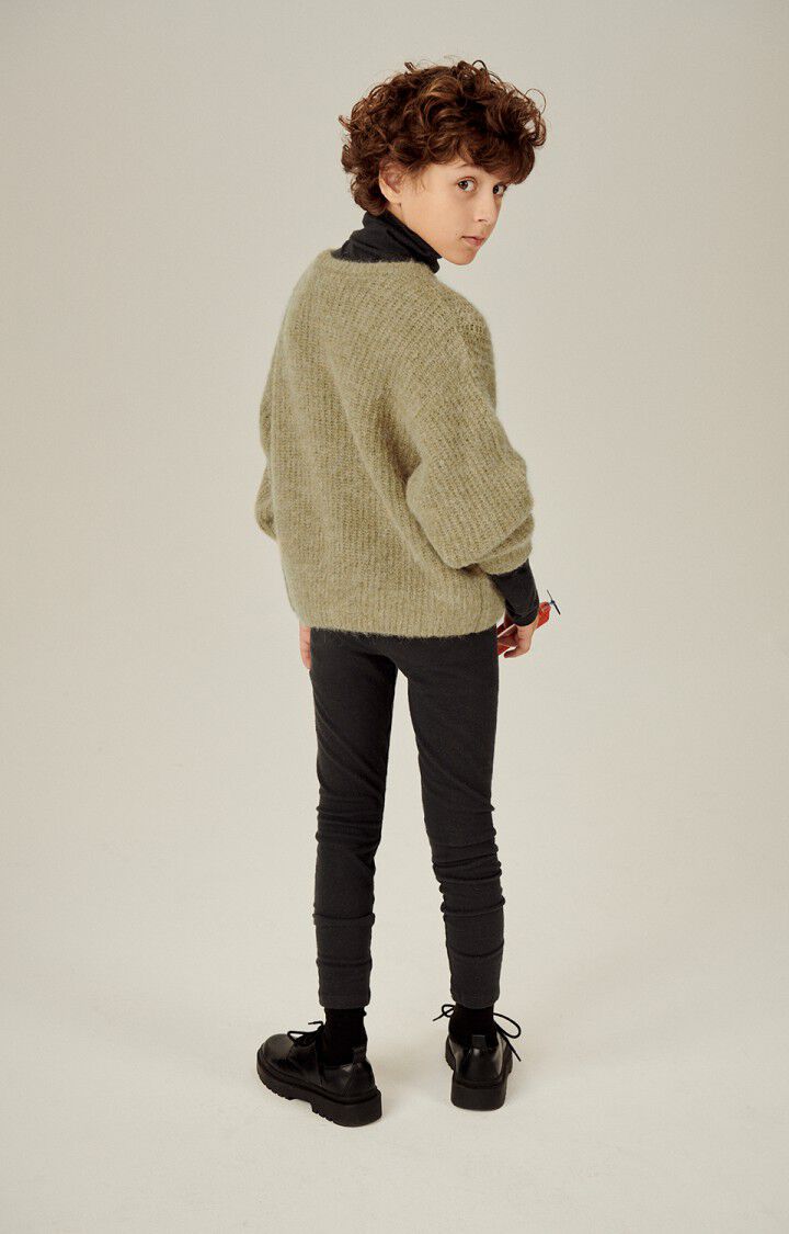 American Vintage Pull Enfant East - SEIGLE CHINE 30 Manches Longues Gris - H23