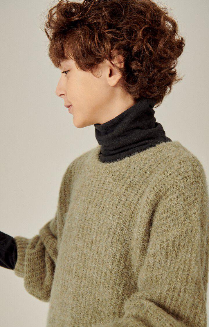 american vintage Pull enfant East - SEIGLE CHINE 30 Manches longues Gris - H23