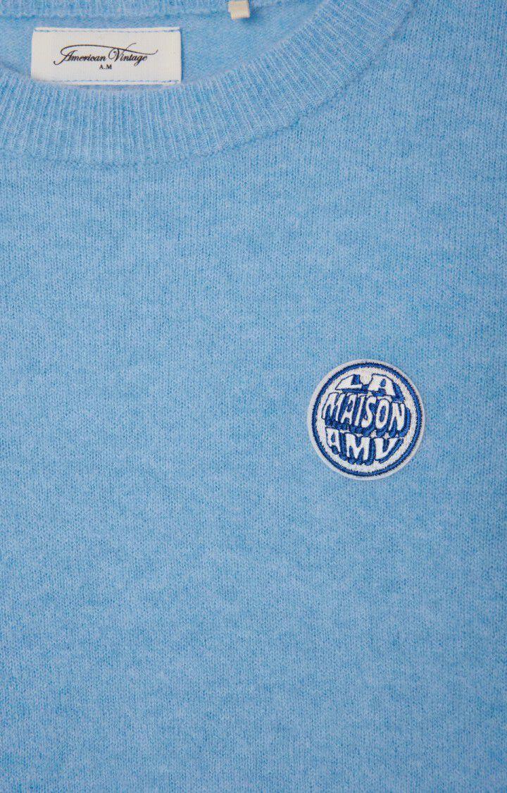 American Vintage Pull Enfant Raxow - CIEL CHINE 32 Manches Longues Bleu - H24