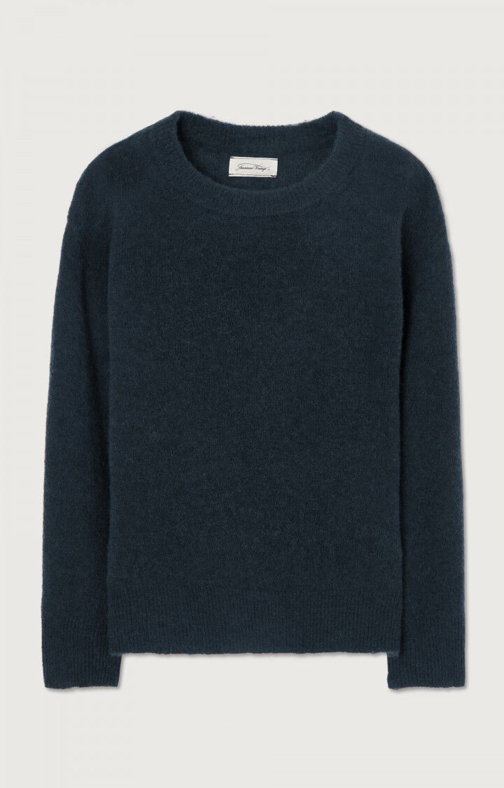 American Vintage Pull Enfant Razpark - ABYSSE CHINE 35 Manches Longues Bleu - E24