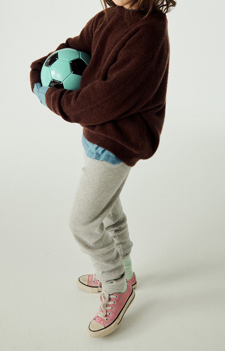 American Vintage Pull Enfant Razpark - CHATAIGNE CHINE Marron - H22