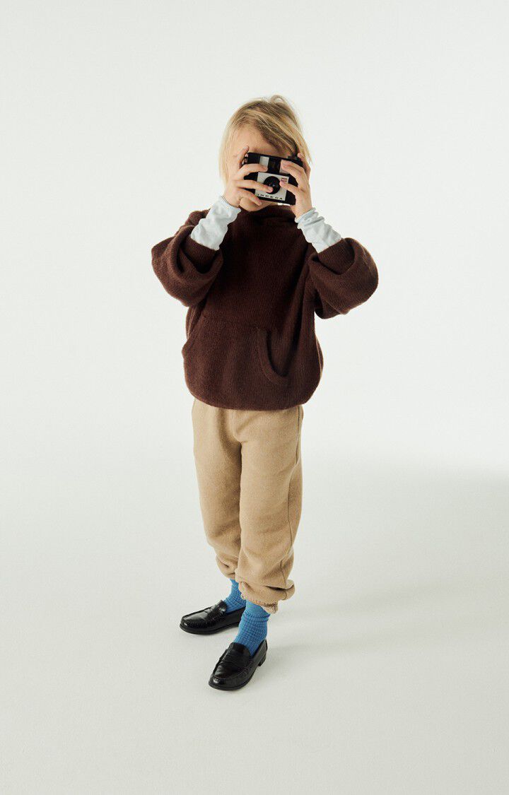 American Vintage Pull Enfant Razpark - CHATAIGNE CHINE Marron - H22