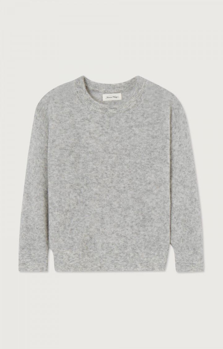 american vintage Pull enfant Razpark - POLAIRE CHINE Gris - H22B