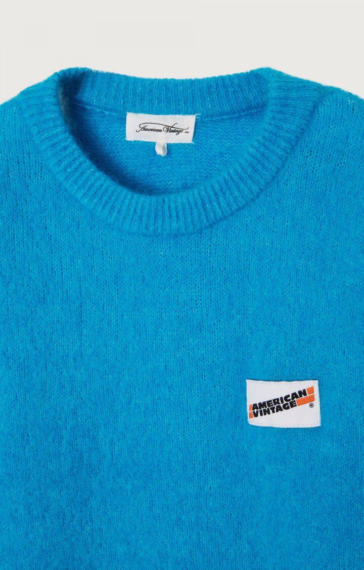 American Vintage Pull Enfant Vitow - PISCINE 17 Manches Courtes Bleu - E23