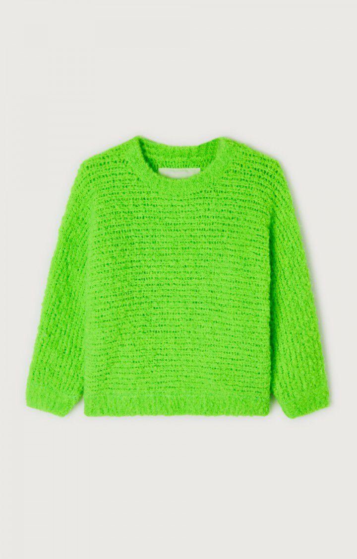 American Vintage Pull Enfant Zolly - ABSINTHE 42 Manches Longues Vert - E24