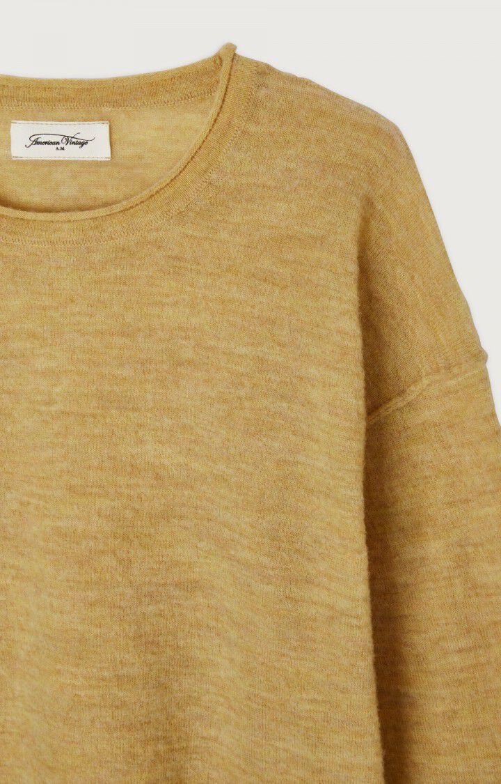 American Vintage Pull Enfant Zyrobow - GIRAFE 28 Manches Longues Marron - H23B