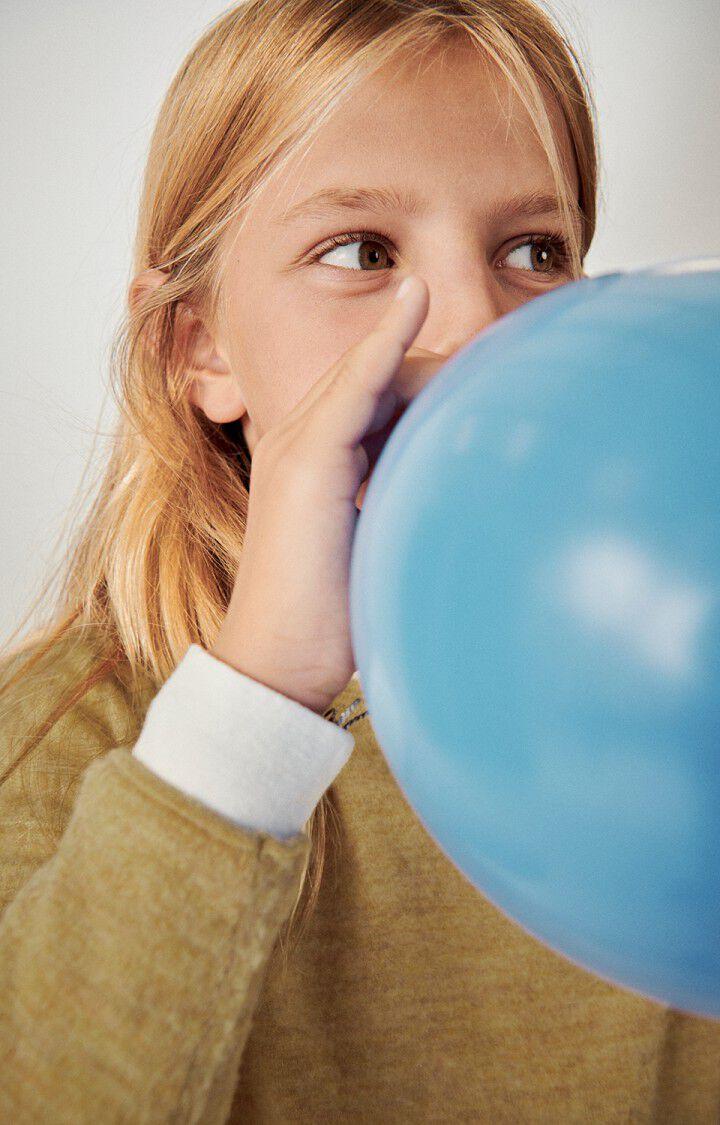 American Vintage Pull Enfant Zyrobow - GIRAFE CHINE 28 Manches Longues Marron - H23