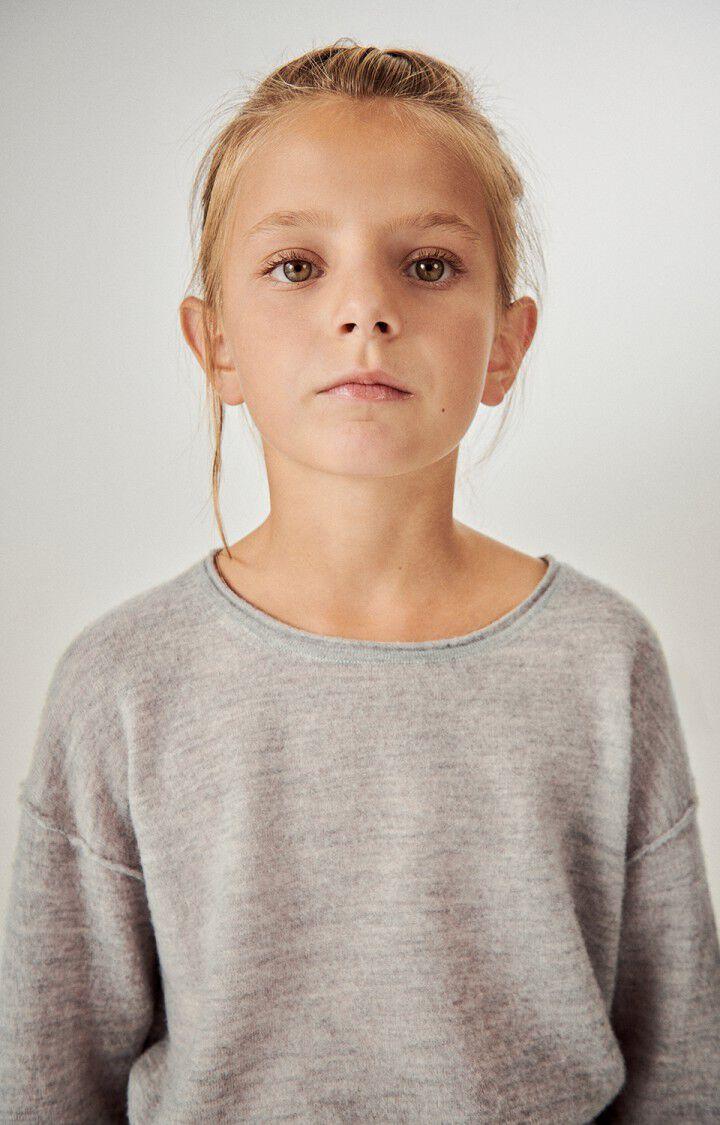 American Vintage Pull Enfant Zyrobow - GRIS CHINE 28 Manches Longues Gris - H23