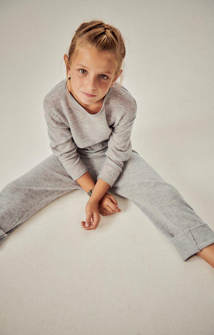 American Vintage Pull Enfant Zyrobow - GRIS CHINE 28 Manches Longues Gris - H23