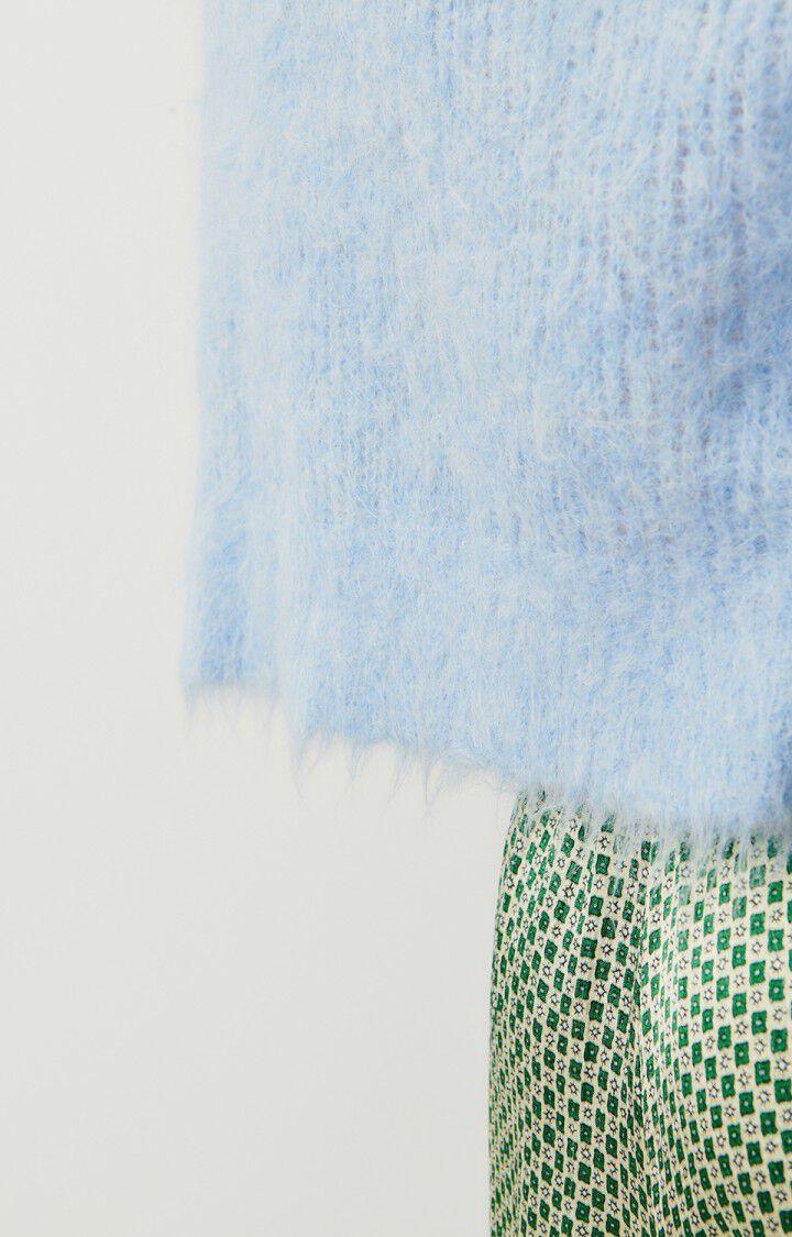 American Vintage Pull Femme Bymi - FONTAINE CHINE 47 Manches Longues Bleu - E24