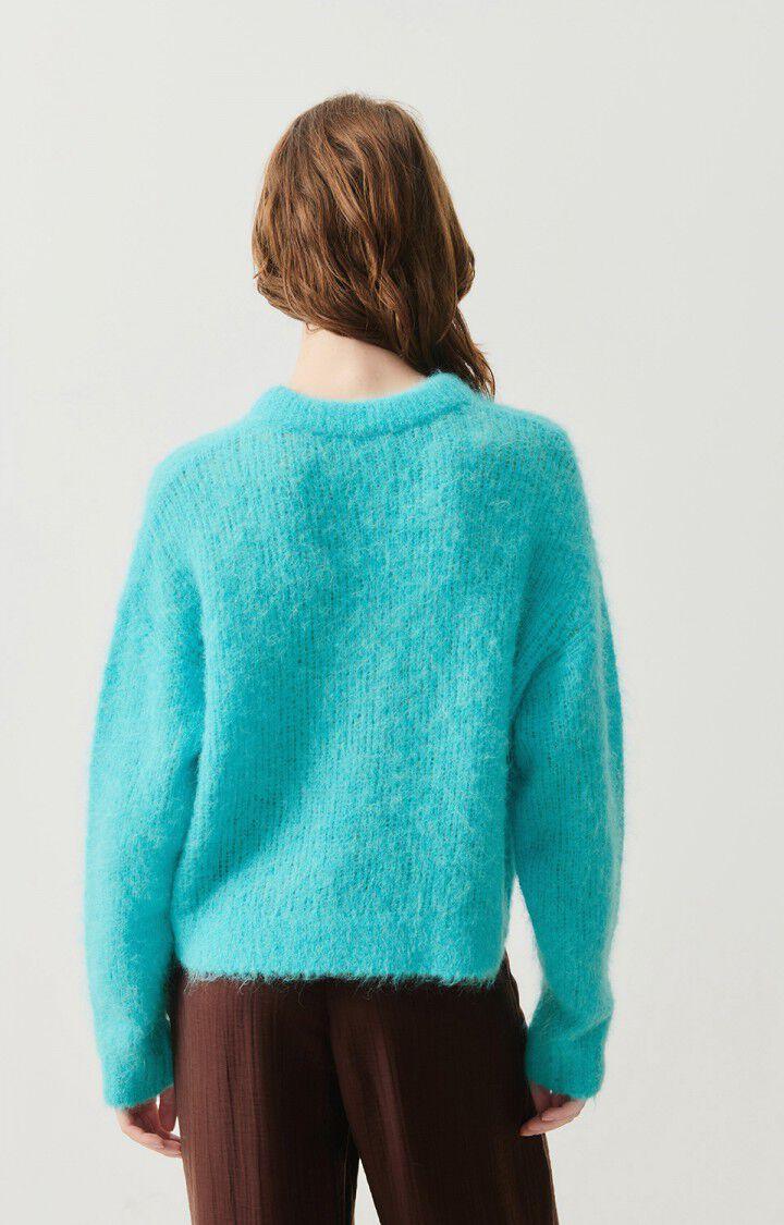 American Vintage Pull Femme Bymi - PISCINE 51 Manches Longues Bleu - H24