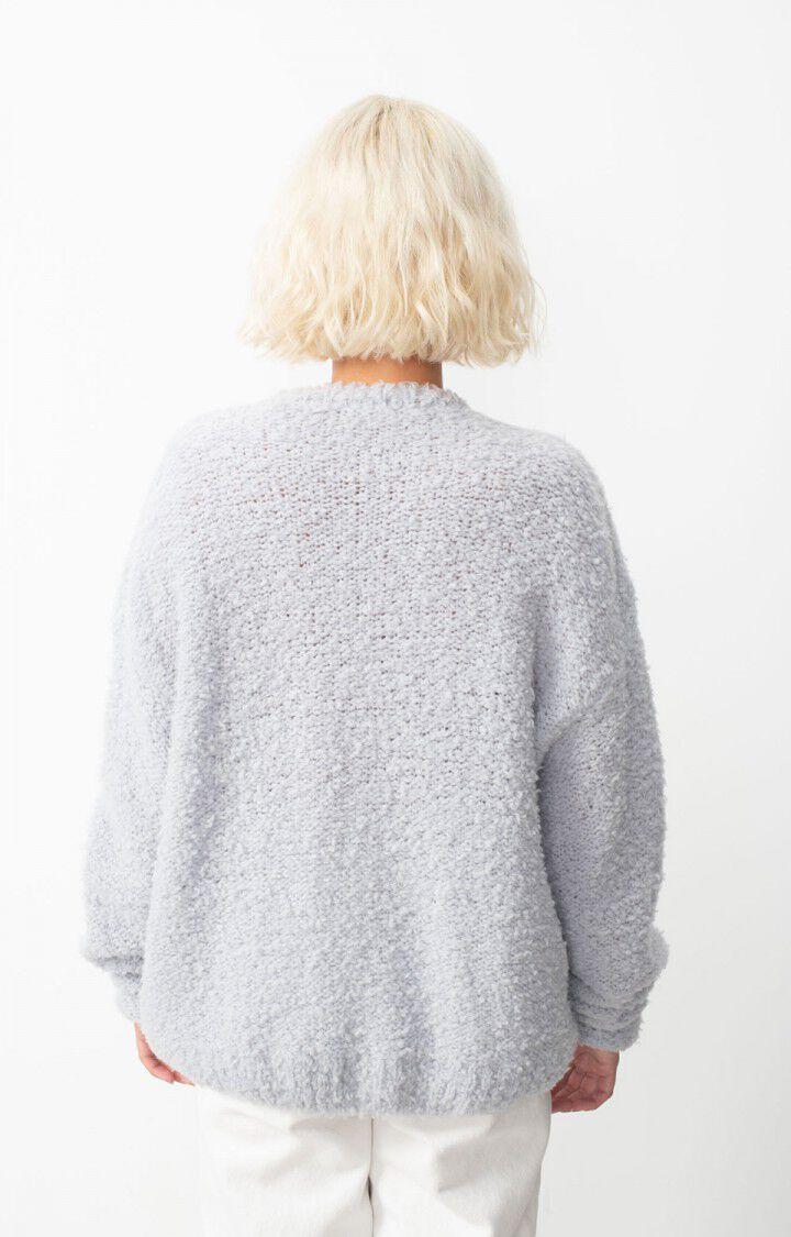 American Vintage Pull Femme Celybay - BRISE 50 Manches Longues Gris - H24