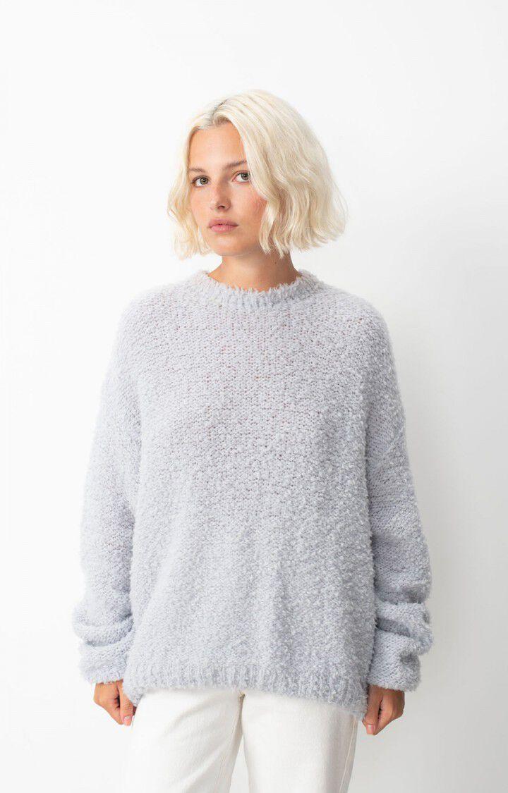 american vintage Pull femme Celybay - BRISE 50 Manches longues Gris - H24