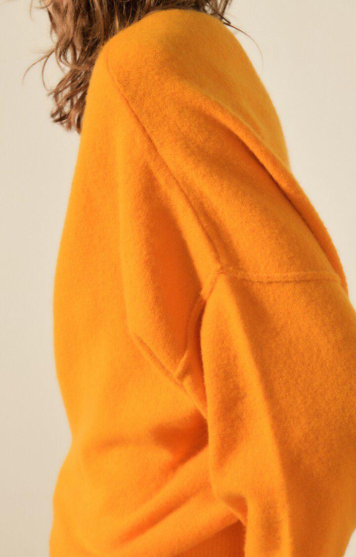 American Vintage Pull Femme Damsville - AGRUME 42 Manches Longues Orange - E23