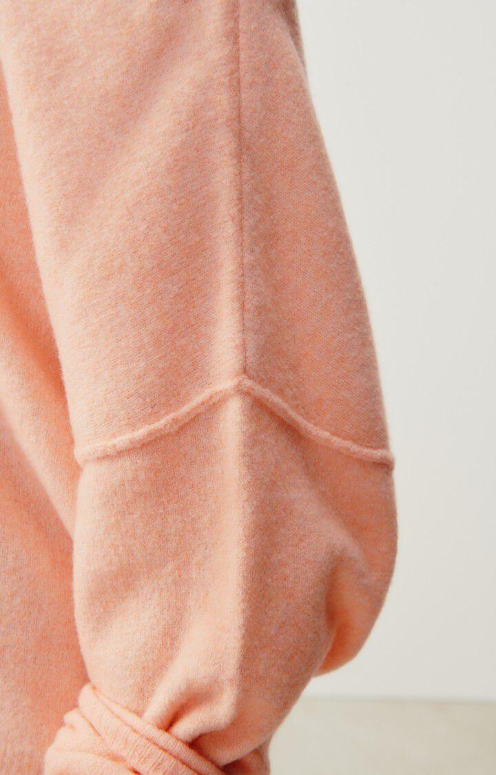 American Vintage Pull Femme Damsville - CAMELIA CHINE 42 Manches Longues Rose - H23