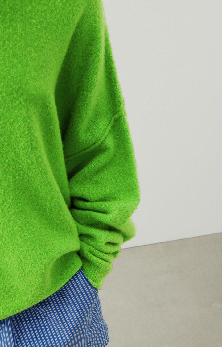American Vintage Pull Femme Damsville - PRAIRIE 42 Manches Longues Vert - E24