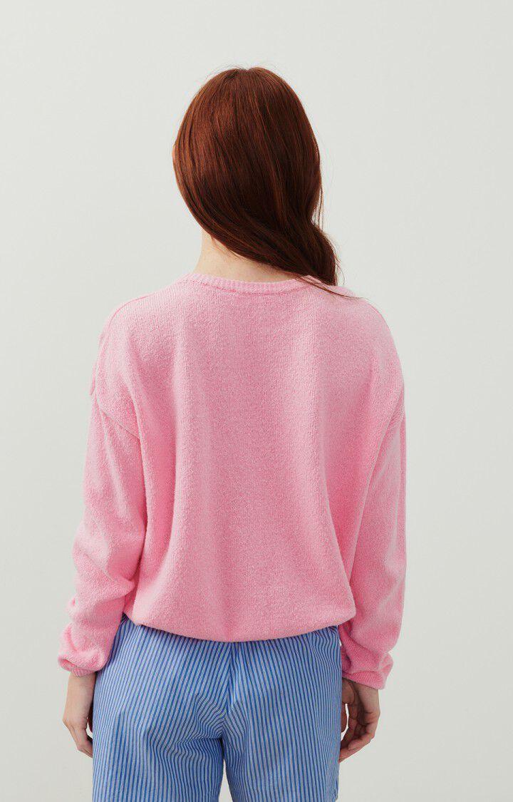 American Vintage Pull Femme Dylbay - CANDY 47 Manches Longues Rose - E24