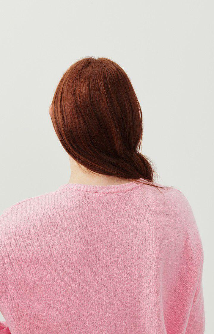 American Vintage Pull Femme Dylbay - CANDY 47 Manches Longues Rose - E24