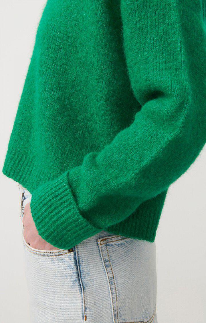 American Vintage Pull Femme East - CORIANDRE CHINE 46 Manches Longues Vert - E23