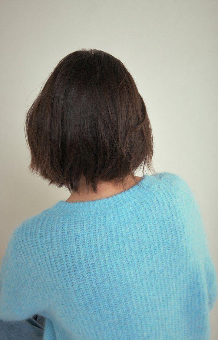 American Vintage Pull Femme East - RIVIERE CHINE 48 Manches Longues Bleu - H22