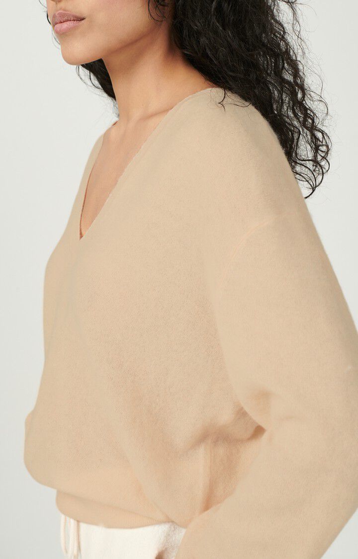 American Vintage Pull Femme Kybird - BISCUIT Beige - H21