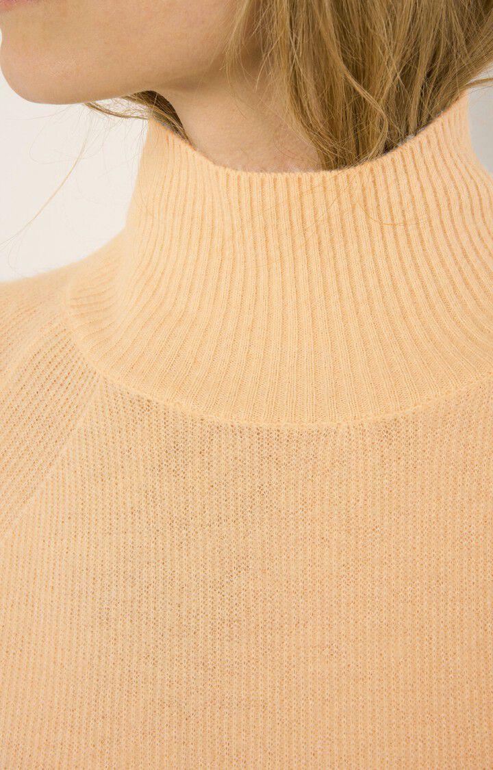 American Vintage Pull Femme Kybird - BISCUIT Manches Longues Beige - H21