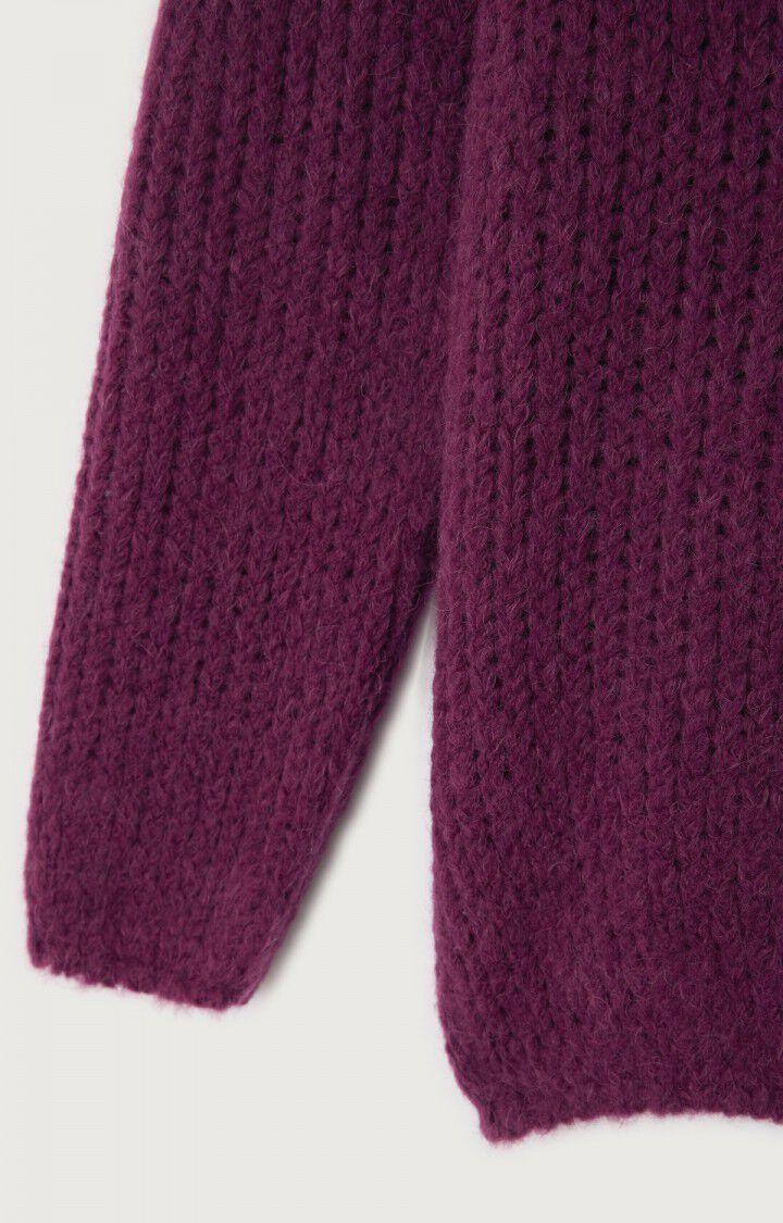 American Vintage Pull Femme Noboo - PRUNE 41 Manches Longues Violet - H23