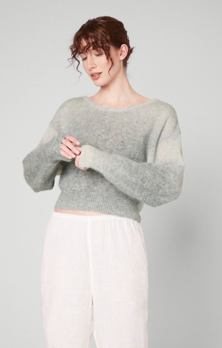 american vintage Pull femme Noraxon - GRIS DEGRADE Gris - E22