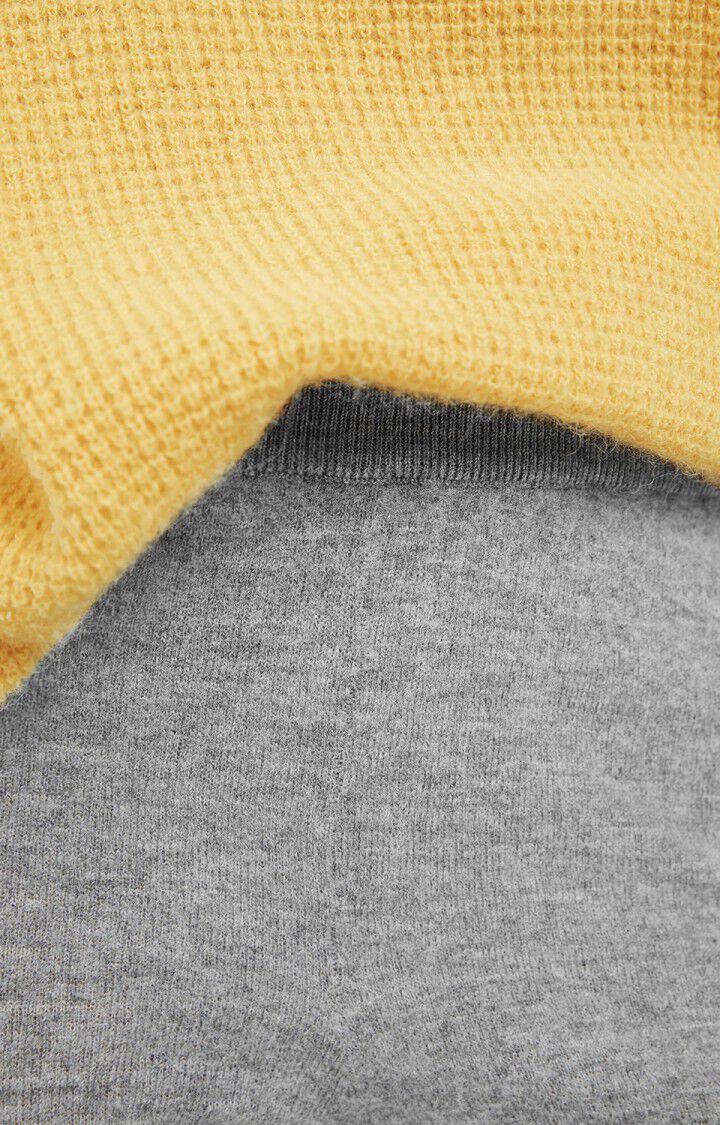 American Vintage Pull Femme Omobay - BLOND Manches Longues Jaune - H21